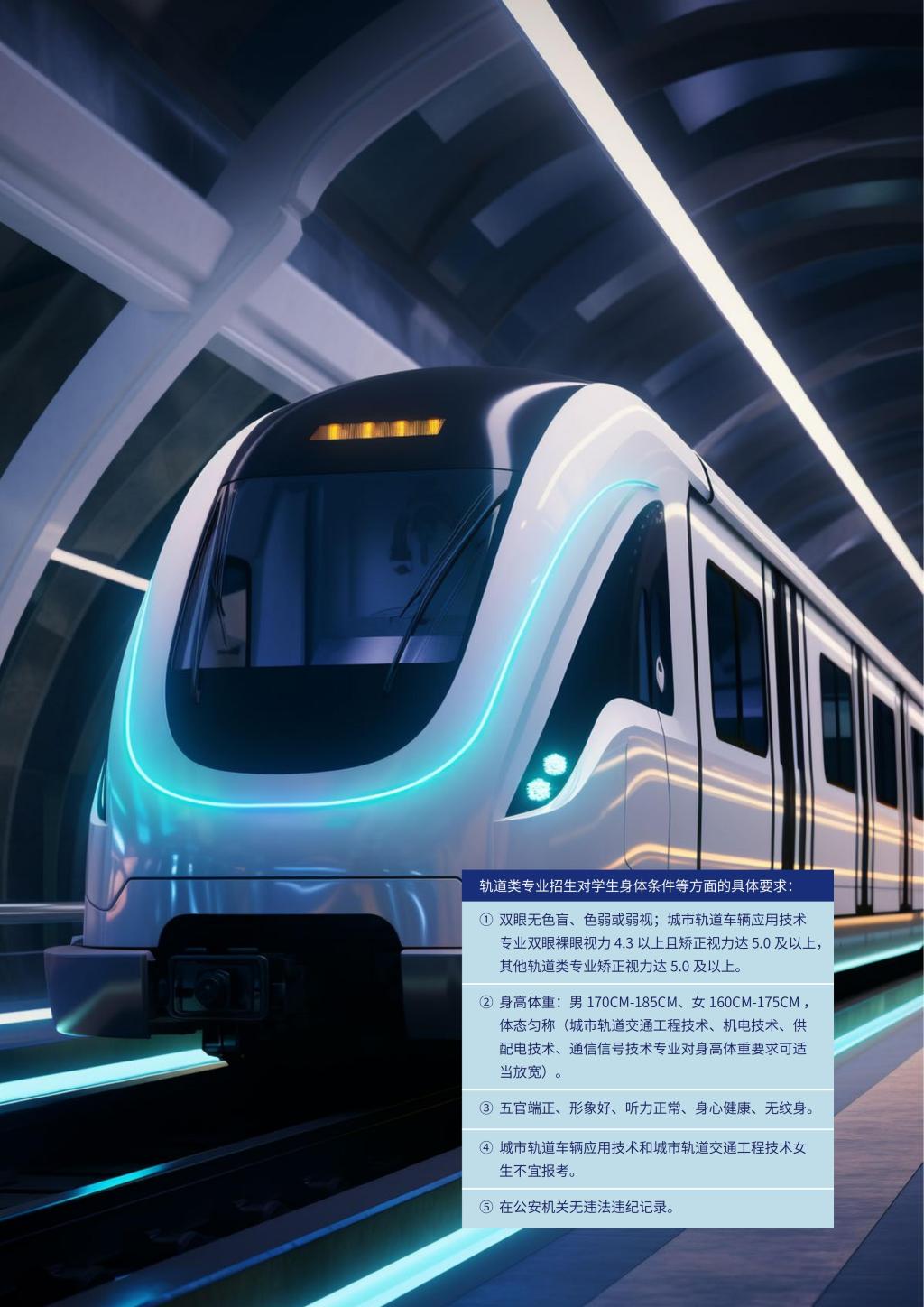 2025年城市軌道交通專業群